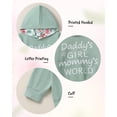 thumbnail image 5 of CARETOO Toddler Girls Clothes Baby Outfits Letter Hoodie Sweatshirts Flower Sweatpants 2Pcs Tracksuit Fall Winter Clothing Size 18 Months, 5 of 5