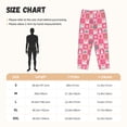 thumbnail image 4 of Lsque Pink Christmas Cheer Print Women's Pajama Pants, Lounge Pant - Comfortable Home Wear,Elastic Waistband, Stylish Design-X-Large, 4 of 9