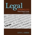 thumbnail image 1 of Pre-Owned Legal Terminology with Flashcards [With Flash Cards and Access Code] (Paperback) 1111136793 9781111136796, 1 of 1