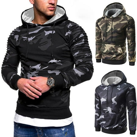 - MENS ARMY HOODIE FULL ZIP JACKET MTP CAMO FLEECE LINED HOODY AIRSOFT MULTICAM