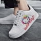 thumbnail image 2 of Zapatos informales de Hello kitty para mujer, zapatillas de plataforma para hombre, zapatos de kateboarding de moda, zapatos casuales para estudiantes de graffiti 3D, presente, 2 of 5