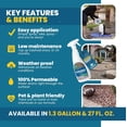 thumbnail image 3 of Easihold Rock Glue 1.3 Gallon Gravel Binder for Pea Gravel, Mulch & Stones Ready-to-Use Gravel Lockdown, 3 of 9