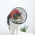 thumbnail image 1 of Lips Soft Cat Dog Recovery Collar Adjustable Cat Cone Wound Healing Protective After Surgery for Cat and Puppy, 1 of 7