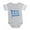Heather Gray, variant on CafePress - Greek Flag 2_Tr - Cute Infant Baby Football Bodysuit