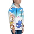 thumbnail image 3 of Lsque Pikmin Patten Youth Hoodie Sweatshirt Pullover with Kangaroo Pocket Boys and Girls Hoodie Warm Hoodie for Kids, 3 of 8