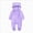 A114-Purple, variant on boobe Newborn Infant Baby Boys Girls Snowsuit Winter Coat Solid Bear Warm Fleece Hooded Footed Romper Jumpsuit Outfits