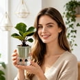 thumbnail image 4 of Self Watering Spikes for Plants 12pcs, No-Transplant Absorbent Cotton Rope Automatic Water Control System for Indoor Garden, Black, 4 of 6
