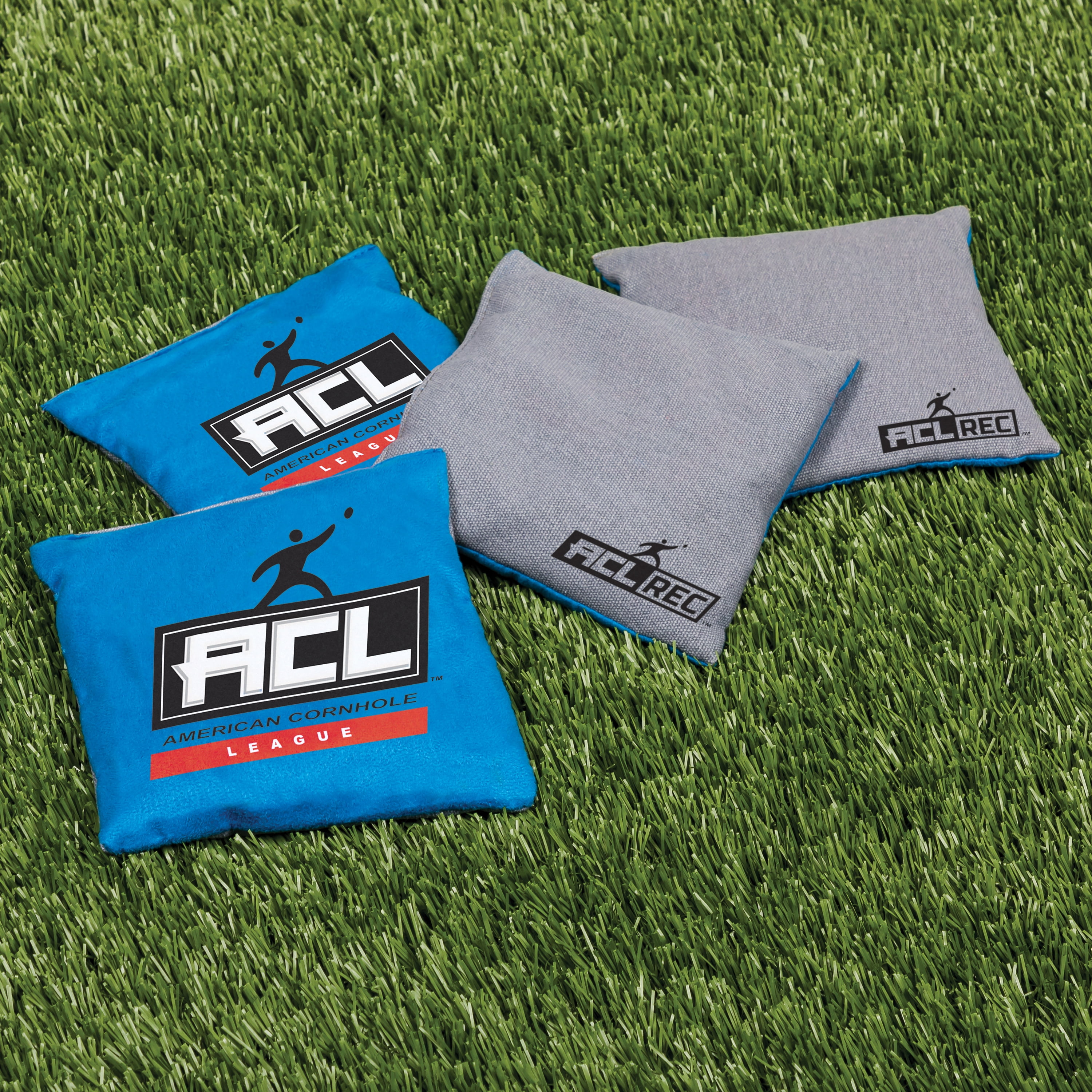 EastPoint Sports ACL DualSided Bean Bags in Blue; 4Count of Official