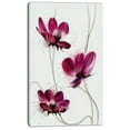 thumbnail image 2 of Adorables Coquelicots Aquarelle Rouges - Fleurs Toile Oeuvre Murale, 2 of 4