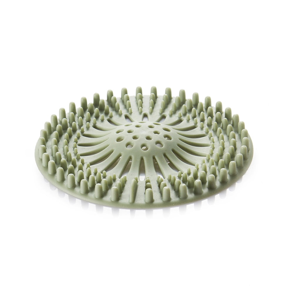 Silicone Drain Hair Catcher, Kitchen Sink Strainer - Bathroom Shower ...