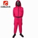 thumbnail image 3 of 2022 Calamar Juego Cosplay Disfraz Mono Jefe Abrigo Máscara Guantes Redondo Seis Mismo Villano Rojo Adulto Niño De Fiesta De Halloween, 3 of 3