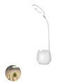 thumbnail image 2 of Lámpara De Mesa Led Lámpara De Manguera De Brillo Ajustable De Forma Continua Con 3 Colores De Luz 1250Mah Lámpara De Soporte De Pluma De Escritorio Recargable Para Estudio De Lectura En El Hogar Monstrate HA014332-00, 2 of 7