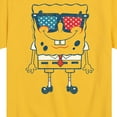 thumbnail image 3 of SpongeBob SquarePants - Flag Fill Sunglasses - Toddler & Youth Short Sleeve Graphic T-Shirt, 3 of 6