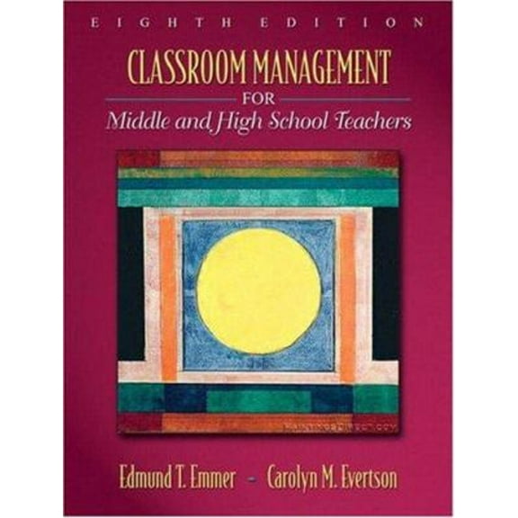 Pre-Owned Classroom Management for Middle and High School Teachers (Paperback) 0205578608 9780205578603