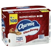 Charmin Ultra Strong Toilet Paper, 18 Mega XL Roll