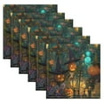 thumbnail image 6 of Qxltty Halloween Party Night Napkins 20×20in Perfect for Parties Dinners Weddings Cocktail Housewarming Cloth Napkins Set of 4, 6 of 8