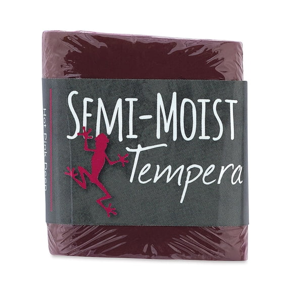 Richeson Semi-Moist Tempera Cake - Hot Pink