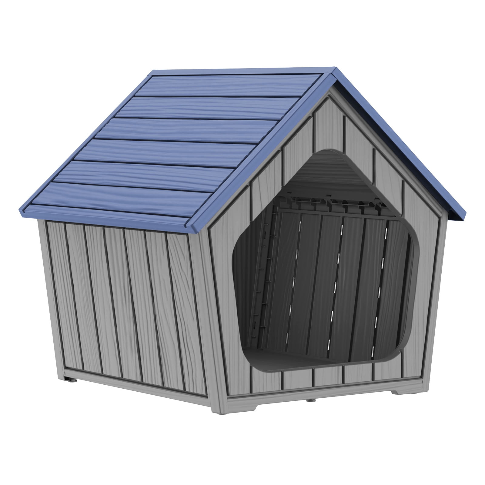 MAYEERTY Small Cute Cat Dog House, Tool-Free Installation Durable Pet House for Outdoor/Indoor