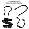 thumbnail image 3 of PureCasa Creative Bendable USB Rechargeable Neck Light, Portable LED Book Light for Reading, Camping, Knitting, Repairing, Night Running, Perfect for Book Lovers, 1PC, Black, 3 of 6