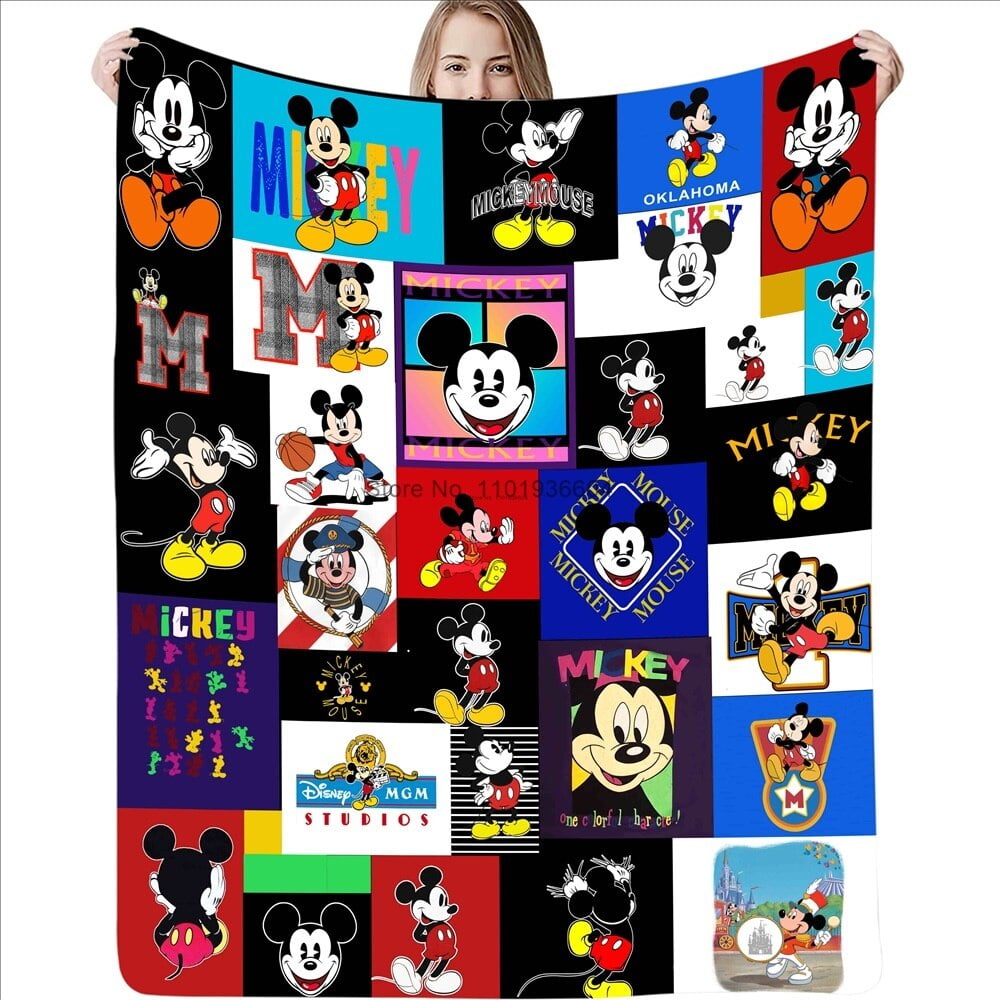 Mickey mouse blanket walmart sale