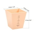 thumbnail image 2 of Unique Bargains Pen Cup Holder Plastic Pencil Stand Stationery Organizer for Office Pink, 2 of 5