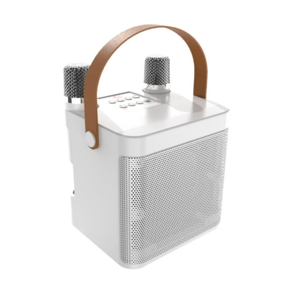 Regalos de 5V de altavoz portátil Fácil de usar múltiples opciones de reproducción Rectángulo de escucha de música Rectángulo para acampar a casa