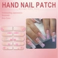 thumbnail image 3 of RAGUPEL 24Pcs Glue on Nails for Women,Pearl Accents Square Nail Tips,3D Hollow Butterfly Nail Press Ons,Press on Nails Summer for Dating,Party,Taking Pictures,Daily Life,Style1, 3 of 7