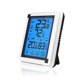 thumbnail image 3 of Termómetro Digital Lcd Pantalla Grande Táctil Higrómetro Digital Inalámbrico Retroiluminación Temperatura Humedad Monitor Interior Y Exterior Reloj Meteorológico Guardurnaity HA026248-00, 3 of 5