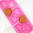 thumbnail image 3 of Piruletas de silicona con forma de corazón de 8 agujeros, molde de Chocolate, molde para hornear pasteles, decoración de pasteles, moldes de jabón Xemadio 2028994, 3 of 3