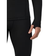 ClimateRight by Cuddl Duds Men’s Arctic Proof Base Layer Long Raglan Sleeve Crewneck Top, Sizes S-3XL