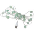 thumbnail image 1 of Cadena de luces LED para exteriores, colgante decorativo de piedra natural para niños, tira de lámparas, decoración para sala de estar, adorno iluminado de cumpleaños, verde Inevent HA009310-04B, 1 of 7