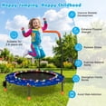 thumbnail image 5 of Airfind 36 Inch Mini Trampoline for Kids with LED Lights, Bluetooth, 5 of 10
