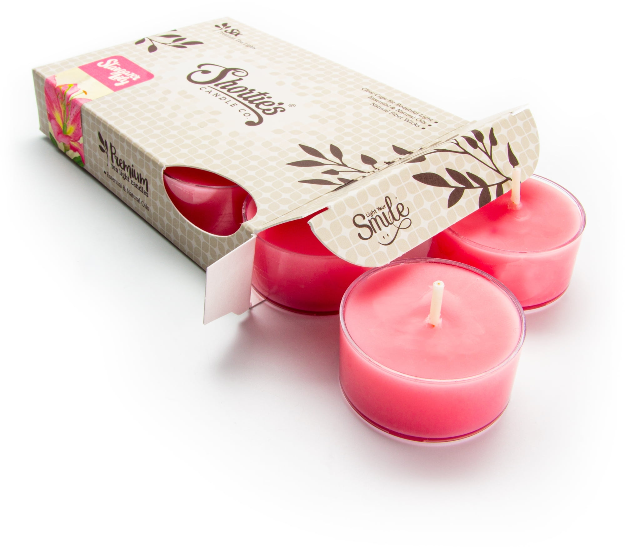 Cotton Flowers Fragranced Scented Tealights Tea Light Candles Choose 1 to 50 