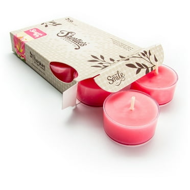 Shortie's Candle Company – Confezione Da 4 Candele Tea Light Profumate 'Fresh & Clean' – Varie Fragranze, 5 Ore Di Bruciatura, Senza Piombo - 4