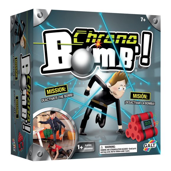 Juego de piso Galt Toys Chrono Bomb para niños, divertido espía a partir de 7 años