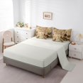 thumbnail image 3 of Catabedysis Woodland Camping 7 Pieces Full Size Bedding Sets,Fishing Print Full Size Bed in a Bag For Boys,Brown,Light Gray Reversible, 3 of 7