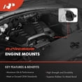 thumbnail image 3 of A-Premium Engine Motor Mount and Torque Strut Mount Kit Compatible with Nissan Rogue 2008-2013, Rogue Select 2014-2015, Sentra 2007-2012, 2.5L, 3-PC Set, Replace# 11210ET80A, 11350ET80A, 3 of 9