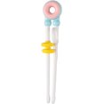thumbnail image 1 of Cartoon Children Practice Chopsticks Plastic Training Chopsticks Children Correct Learning Chopsticks Baby Chopsticks Doughnut, 1 of 4