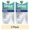(2 pack) Vicks Sinex Severe Original Nasal Spray, Decongestant Medicine, Relief from Stuffy Nose due to Cold or Allergy, & Nasal Congestion, Sinus Pressure Relief, 0.5 fl oz