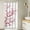 Awhite, variant on Cherry Blossom Shower Curtain Pink Floral Shower Curtain with 12 Hooks Sakura Fabric Bath Curtain Decorative Japanese Shower Curtain, 72" X 72"