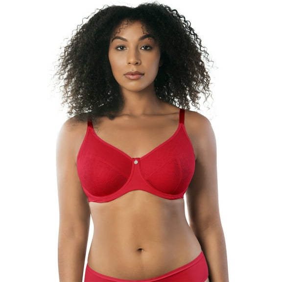 PARFAIT Women's Enora Minimizer Bra - Racing Red - 44DDD