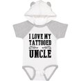thumbnail image 3 of Inktastic I Love My Tattooed Uncle Boys Baby Bodysuit, 3 of 5