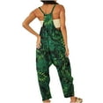 thumbnail image 5 of IROINNID Sleeveless Suspender Jumpsuit For Women Casual Loose Baggy Pocket Trousers Overalls Sling Jumpsuit, 5 of 5