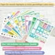thumbnail image 2 of Pegatinas Bullet Journal, 24 hojas/1400+ juego de pegatinas para planificador, pegatinas para álbumes de recortes Bullet Journal para diario, calendario, organizador - Accesorios para Bullet Journal, 2 of 7
