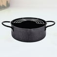 thumbnail image 6 of FOLOYORI 1Pcs Non Stick Fry Deep Frying Black Round 24.5x7.9x0.4in, 6 of 8