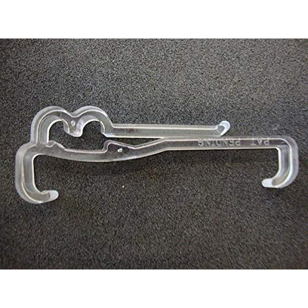 Amazing Drapery Hardware 2.5 inch Replacement Valance Clips, Set of 10