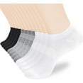 thumbnail image 2 of MGCWSH Womens No Show Socks Low Cut Casual Invisible Socks 6 Pairs Multicolor, 2 of 4