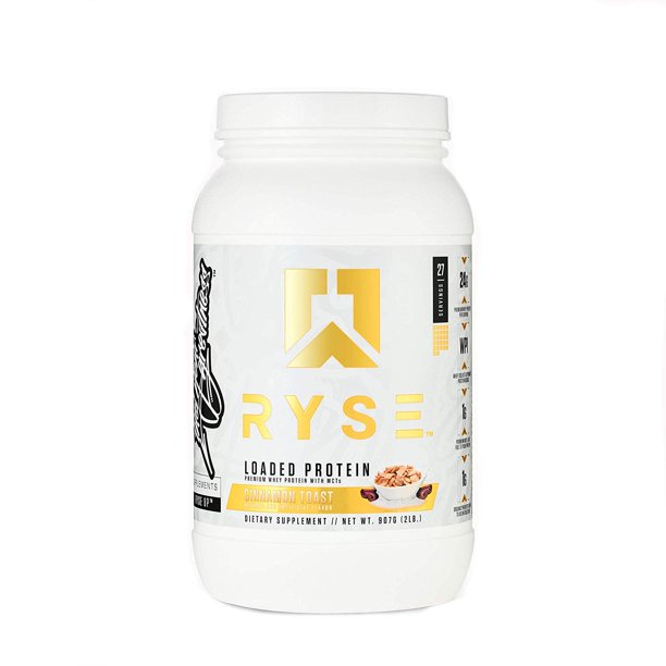 RYSE Up Loaded Protein Cinnamon Toast Premium Whey Protein With