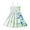 Blue Blossom Watercolor, variant on Woman' Casual-Dresses Sleeveless Camisole A-Line Dress for 2Y-7-8Y,Light Blue Hydrangea