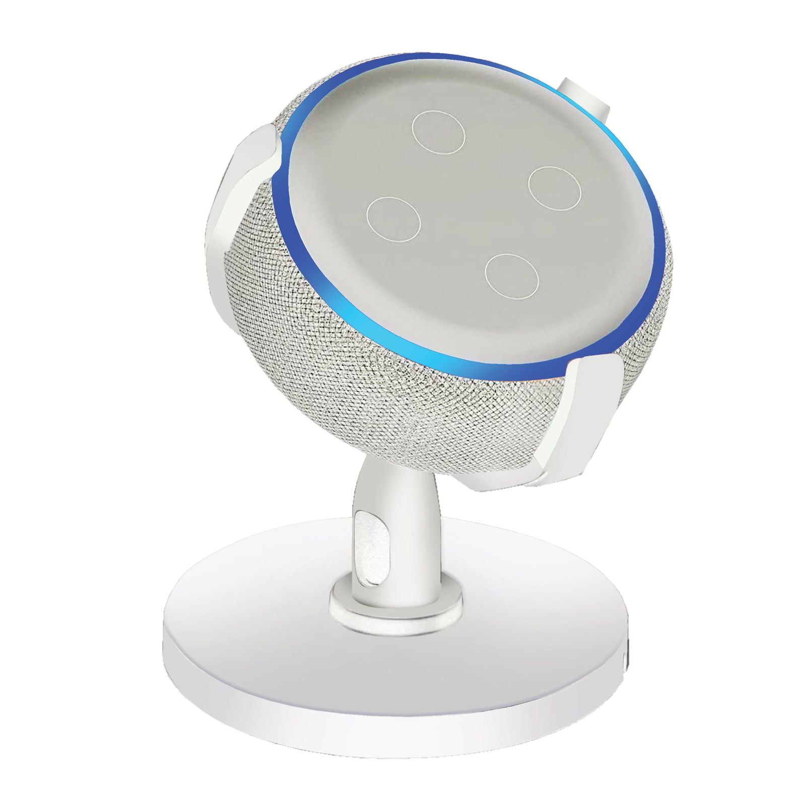 360° Adjustable Loudspeaker Stand Bracket Mount Table Holder For Echo Dot 3Rd UK 